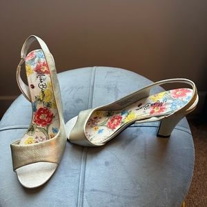 Miss Bisou Alba Silver sandal